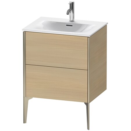 Xviu Floor Standing Vanity Unit Mediterranean Oak